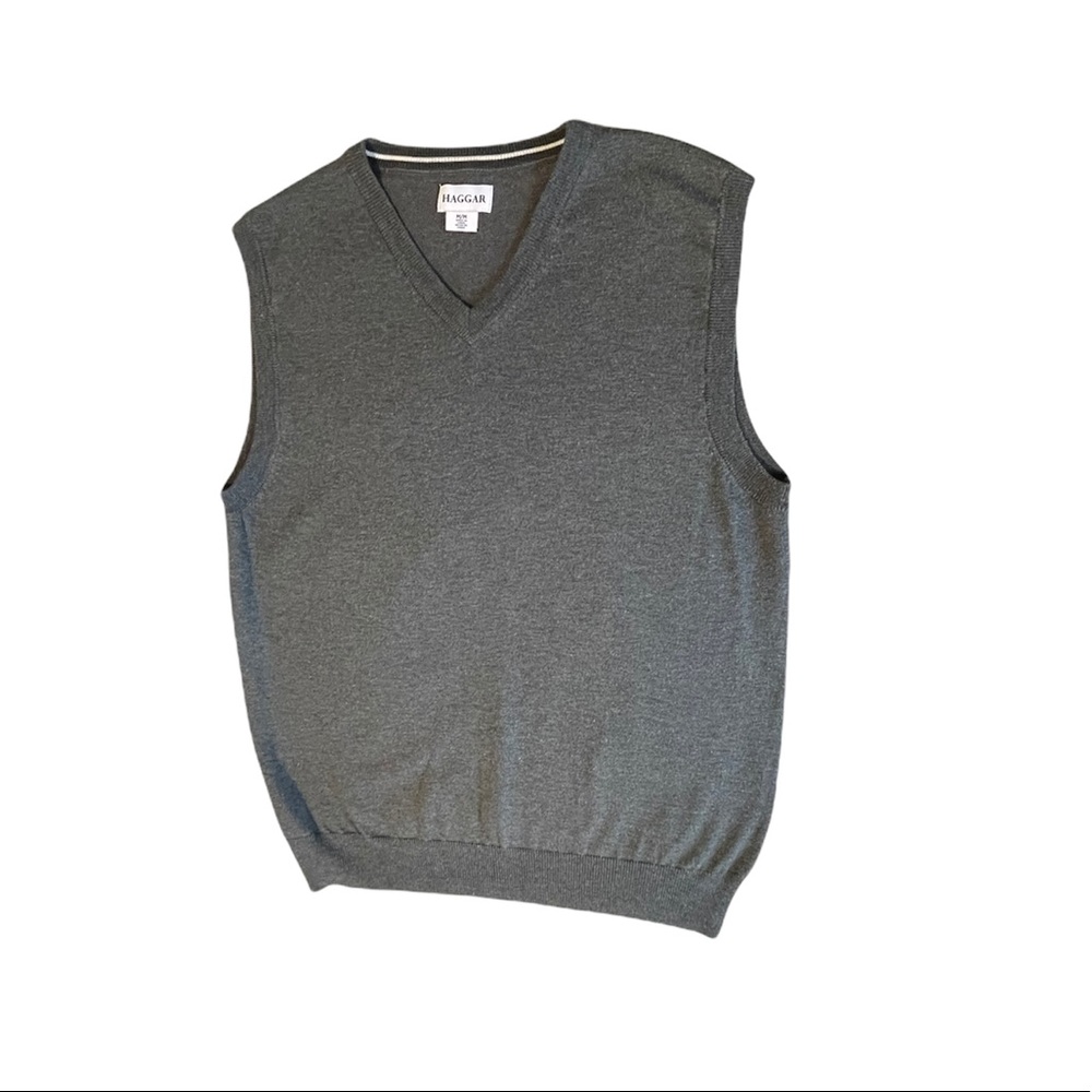 V- Neck Sweater Vest Size M